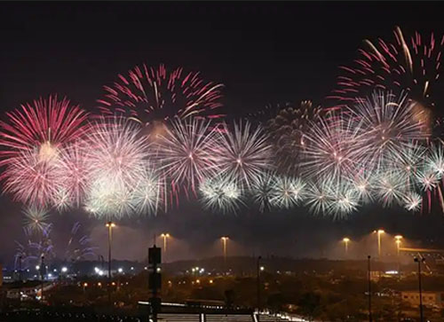 尚义县焰火晚会